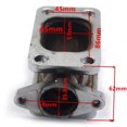 thumbnail image 2 of Adaptador De Brida Turbo de material acero Inoxidable T3 A T3 Con Colector De Brida Wastegate De 38 Mm Adaptador De Adaptador De Carga Turbo, 2 of 9