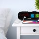 thumbnail image 3 of Reloj despertador digital Sharp de 3" con pantalla LED roja y toma de corriente, SPC137, 3 of 6