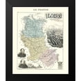 thumbnail image 2 of Migeon 20x23 Black Modern Framed Museum Art Print Titled - Loire Region France - Migeon 1869, 2 of 5