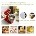 thumbnail image 5 of K45DH C\-shaped Bread Hook Replacement for Kitchen\-Aid K45 K45SS KSM90 4\.5 QT Stand Mixer, 5 of 7