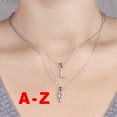 thumbnail image 2 of Dengmore Necklaces Fashion Women Gift 26 English Letter Name Chain Pendant Necklaces Jewelry, 2 of 3