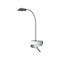 thumbnail image 2 of Tensor 20058-000 200 lm. Brushed Metallic Gooseneck Clip-On Plug-In Lamp, 2 of 2