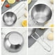 thumbnail image 3 of Olla portátil con labios vertedores de doble cara for acampar, olla de acero inoxidable for sopa, leche, sartén for acampar, 3 of 7