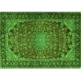 thumbnail image 1 of Ahgly Company Indoor Rectangle Persian Green Traditional Area Rugs, 2' x 4', 1 of 1