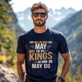 thumbnail image 3 of Kings Are Born on May 06 T-Shirt, Vintage Birthday Shirt for Men, Perfect Gift for May Birthday, 3 of 4