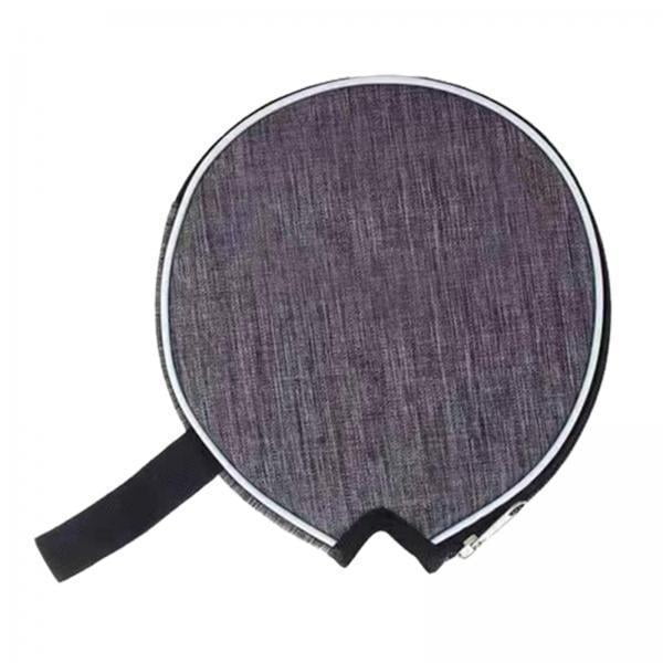 Funda para raqueta de tenis de mesa Strade Fareast Limited 4x Práctico Bolsillo para Deportes al Aire Libre gris