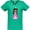 Kelly Green, variant on Inktastic African American Princess In Pink Dress Women's V-Neck T-Shirt