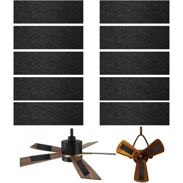 EcoNesxp Activated Coconut Carbon Ceiling Fan Filter Ceiling Fan Air Purifying Pad