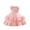 24Pink65, variant on WERYOUNG Elegant Girls Summer Dresses With Satin Bodice And Layered Skirt Sleeveless Party Dress Versatile Sundresses 9-12 Months