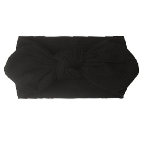 

Toddler Newborn Baby Boys Girls Solid Stretch Hairband Headwear Headband