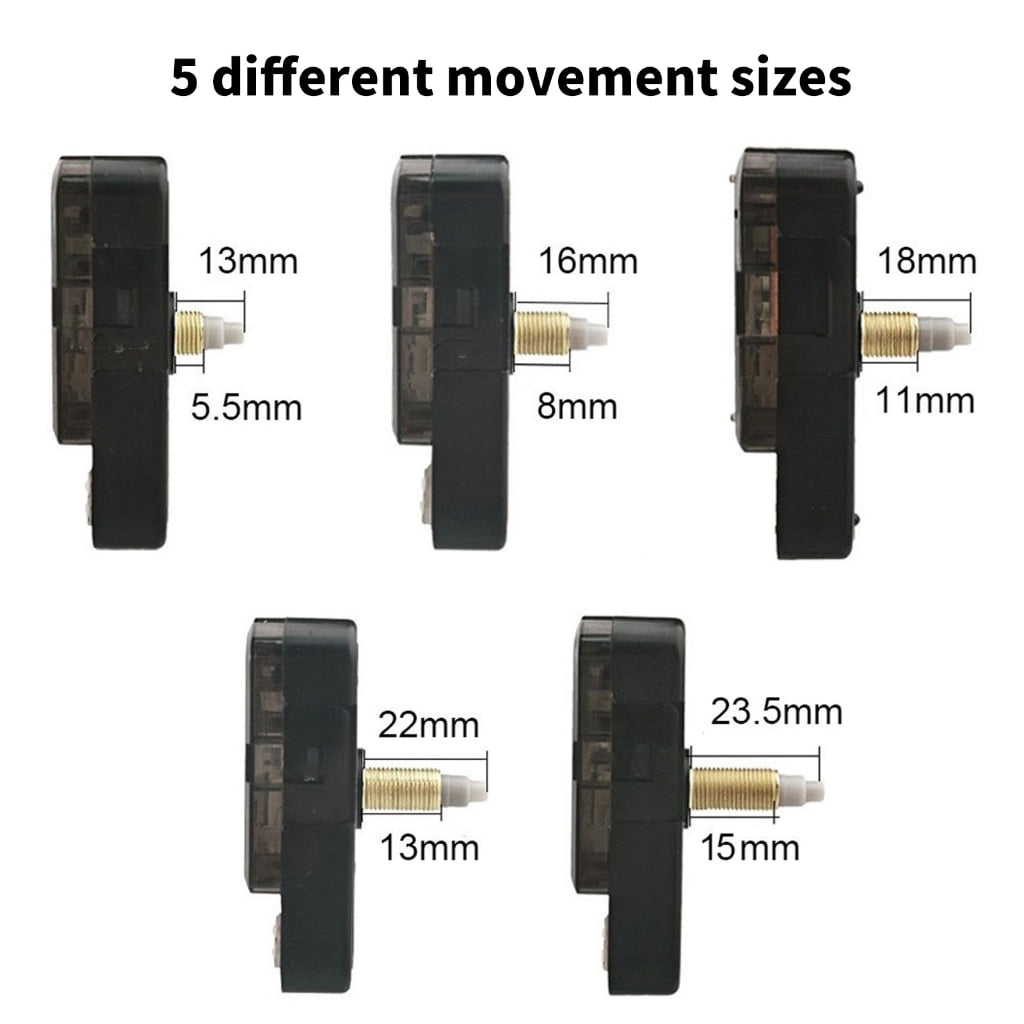 Oasiva Pendulums Clock Movement Mechanism Replacement Quartzs Clock-work with Hands for DIY Wall Clock Repair Kits Accessories