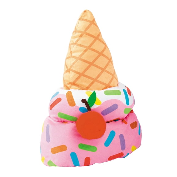 Fun Express 24" circ. Ice Cream Cone with Sprinkles & Cherry Hat