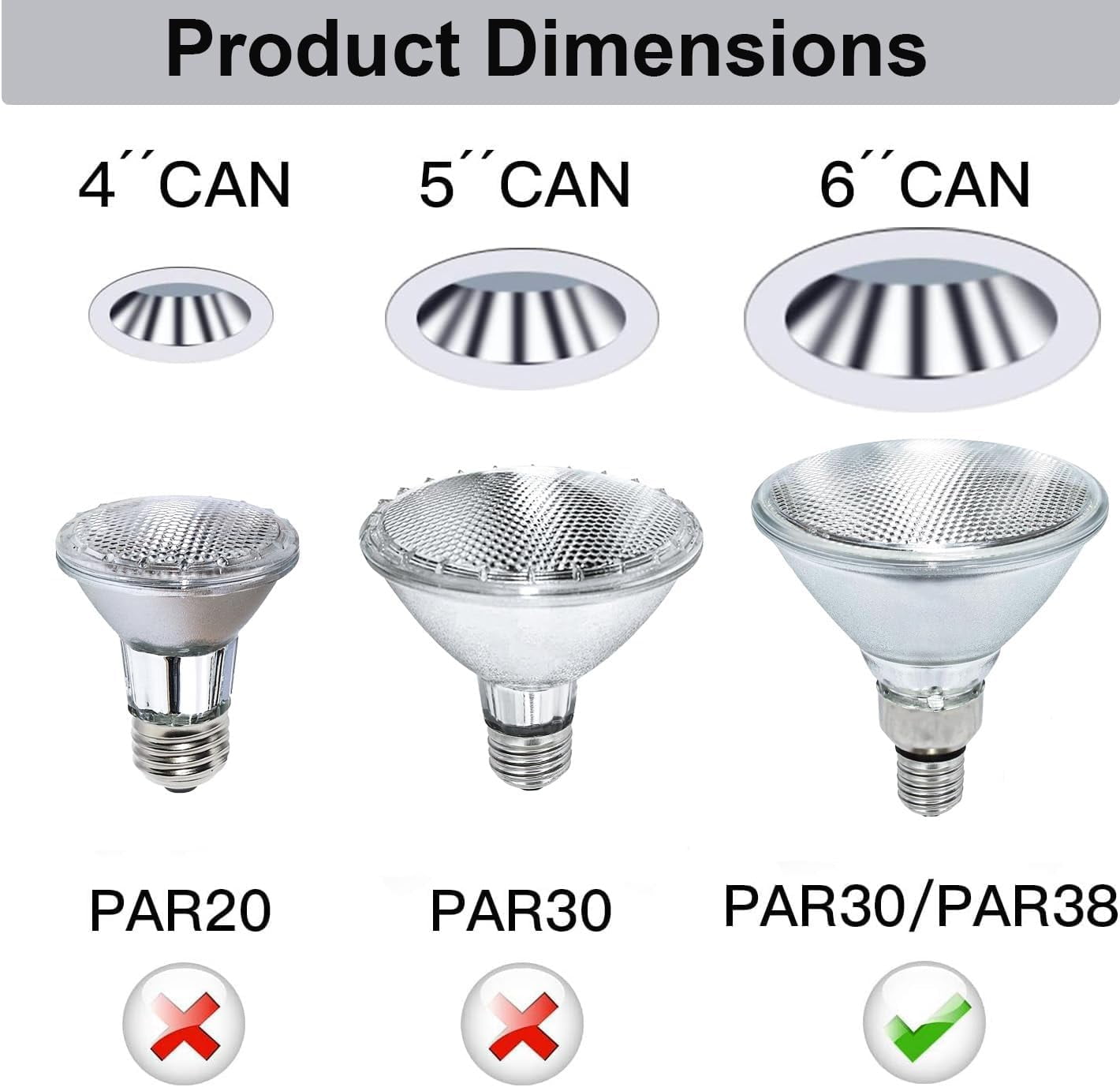 Sinvic 4-Pack PAR38 Halogen Flood Light Bulbs 70W 120V – Dimmable 700LM 2800K Warm White, E26 Base for Indoor & Outdoor Use