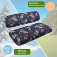 thumbnail image 6 of FUIALDOLG USA Flags Print Golf Cart Seat Covers Universal Fit for Club Car Precedent Golf Cart Seats, Washable Front and Back Seat Cushion Cover, No Stapler Required, 6 of 8