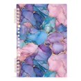 thumbnail image 7 of FORMRS 1-Subject Spiral Notebook 8" x 5" College Ruled 60 Refillable Sheet A5 Hard Cover, 2 Pack, Pink Marble Pattern, 7 of 7