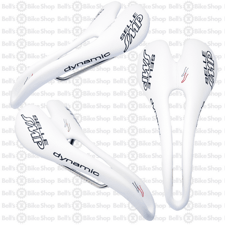 Selle SMP Dynamic Bicycle Saddle White Road Mountain