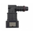 thumbnail image 2 of Conector de línea de combustible curvo ID8 de 9,89, accesorios de manguera de fijación de tubo de urea, conector de filtro de gas, conector de combustible de 90°, 2 of 5