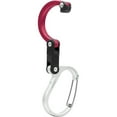 thumbnail image 2 of Gear Aid Heroclip Mini Hybrid Camping Gear Clip - Hot Rod Red, 2 of 6