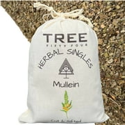 Mullein in Double Drawstring Sachet, Organic, Loose 3 oz | Tree Fifty Four