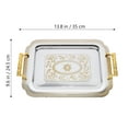 thumbnail image 2 of WEUVEB 1Pc Golden Tray For Steaming And Serving Suitable For Pastry Shop Use, 2 of 8