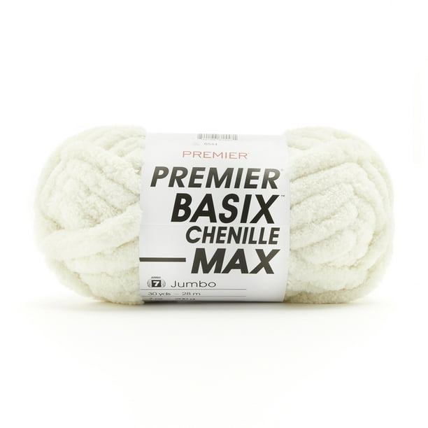  Premier Basix Chenille Max Yarn-Winter White 2071-02