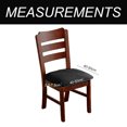 thumbnail image 2 of Fundas de asiento impermeables para sillas de comedor, fundas para asientos de cocina, fundas para sillas (4 piezas), 2 of 5