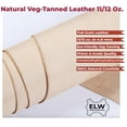 thumbnail image 2 of Veg Tan Tooling Leather 11/12 oz 4.4-4.8mm 2 Piece Special Price, 2 of 10