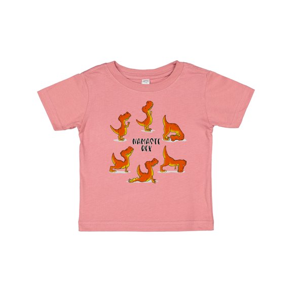 Inktastic Namaste Rex Yoga Master Boys or Girls Baby T-Shirt