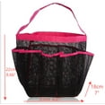 thumbnail image 2 of Techtongda Folding Bathroom Quick Dry Shower Tote Mesh Shower Caddy Hanging Toiletry and Bath Organizer with 8 Storage Compartments, 2 of 3