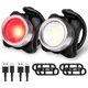 thumbnail image 1 of Luces para bicicleta, potentes luces LED recargables, delanteras y traseras, impermeables, con 5 modos de brillo para ciclismo, montaña, carretera y híbrido. Incluye 2 cables USB., 1 of 5