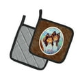 thumbnail image 2 of Carolines Treasures 7086PTHD Shelties Double Problème Paire de Porte-Pots, 2 of 3
