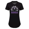 thumbnail image 2 of Women's Sportiqe Black Sacramento Kings Phoebe Super Soft Tri-Blend T-Shirt, 2 of 3