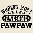 thumbnail image 3 of CafePress - World's Most Awesome Pawpaw Light T Shirt - Men's Classic Graphic T-Shirt, 3 of 4