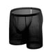 thumbnail image 4 of Bóxer para hombre, pantalones cortos de tres puntos, bragas transpirables sexis de malla Pompotops qyievc5109, 4 of 9
