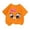 Orange, variant on LRen Girl 6t Shirts Girl Letter Print Crewneck Casual Short Sleeve Tees Little Girl Casual Comfortable Preppy Clothes Little Girls Clothes