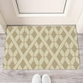 thumbnail image 2 of Elegant Indoor Door Mat 30x17 Inch Non-Slip, Highly Absorbent & Resist Dirt Geometry Grey Design Effortless Cleaning, 2 of 6