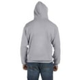 thumbnail image 2 of Fruit of the Loom Adult Supercotton™ Pullover Hooded Sweatshirt - ATHLETIC HEATHER - 2XL, 2 of 3