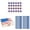 A 1PCS & C 1PCS & D 1PCS, variant on 4th Of July Plates and Napkins Sets Patriotic Dinnerware Tableware for BBQ, USA Flag Disposable Table Decor Independence Day Party Decorations Serve 24