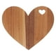 thumbnail image 1 of Heart Shaped Wooden Cutting board for Home Multi Color Elegant Design and Versatile 12.5 x 10.5 inches, 1 of 4