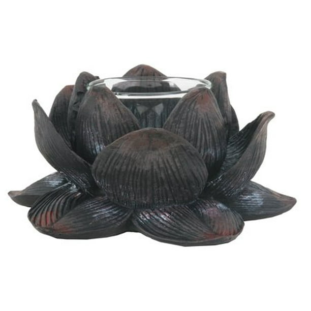 lotus votive / candle holder meditation flower candleholder buddha