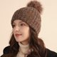 thumbnail image 5 of Gorro para mujeres y hombres, gorro de invierno para mujer, gorros con puños, gorro cálido para esquiar MFZFUKR CPB-ZRF453-4, 5 of 5