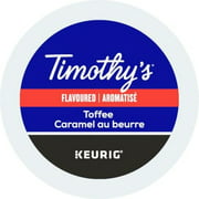 Coffee-K Cup Timothy'S Toffee Medium Roast 24/Bx