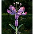thumbnail image 3 of Flower Spinner Solar Stake - Purple, 3 of 5