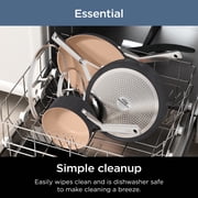 Ninja Extended Life Essential Ceramic 12-Piece Cookware Set, CW89012