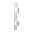 thumbnail image 2 of Security Door Strike Plate Accessories for 5-1/2 inch to 6 inch Hole Center/ Sturdy with Screws Professional Metal Heavy Duty White, 2 of 6