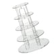 thumbnail image 5 of Soporte acrílico para cupcakes, soporte para servir pasteles, soporte para pasteles escalonado, soporte para postres escalonado 5 niveles, 5 of 9