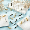 thumbnail image 4 of 1Set 120Pcs 3 Colors Tibetan Style Alloy Pendants Lighthouse Mixed Color 25x8mm Hole: 2~2.5mm 40pcs/color, 4 of 6