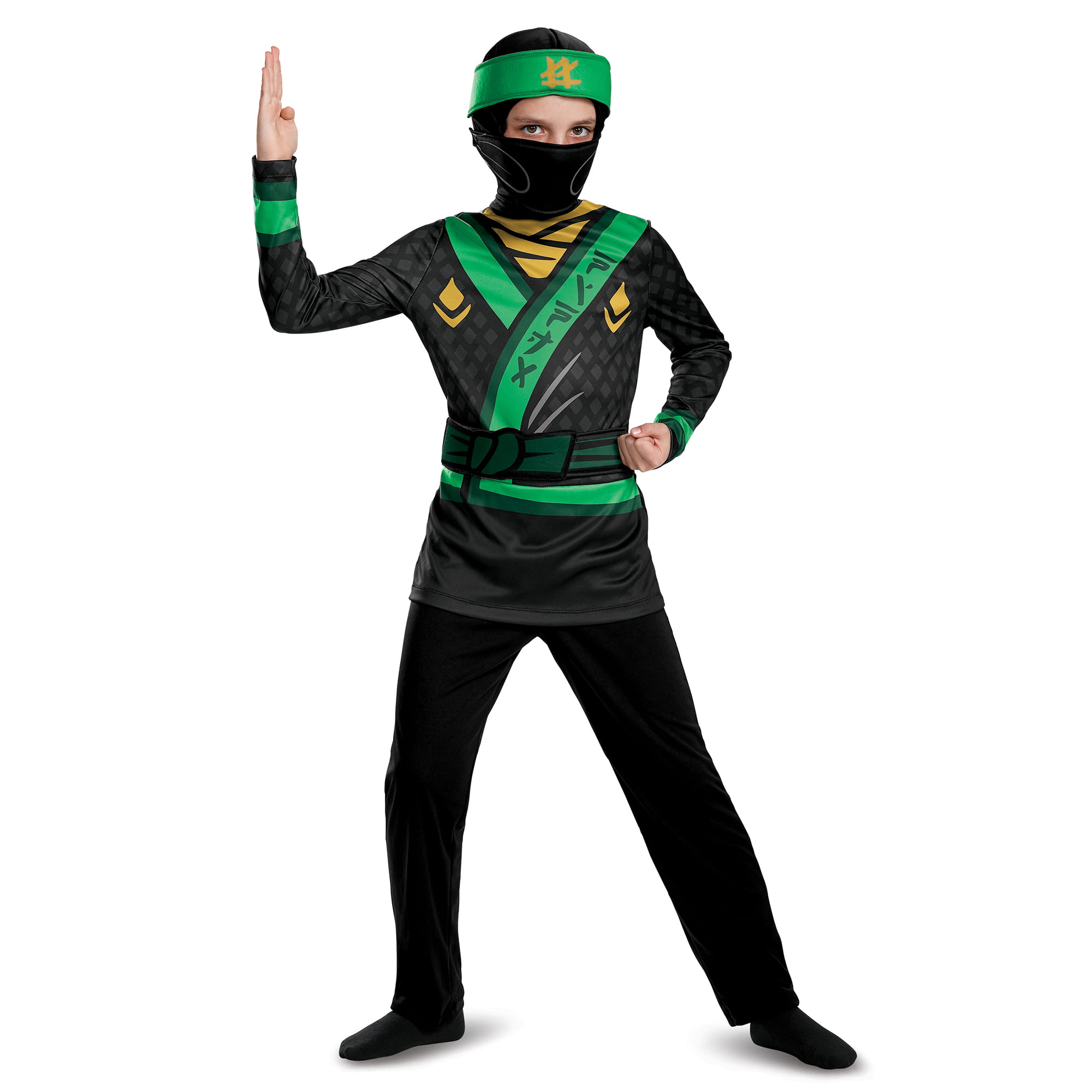 Doe alles met mijn kracht Deuk betrouwbaarheid Lego Ninjago Boys' Lloyd Movie Jumpsuit Classic Costume - Walmart.com