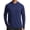 Navy Blue, variant on COOFANDY SPF 50 Fishing Shirts for Men Long Sleeve Sun Protection Hoodie Lightweight Outdoor Hiking Running Rash Guard