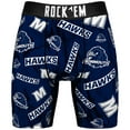 thumbnail image 2 of Men's Rock Em Socks  Monmouth Hawks All-Over Underwear and Crew Socks Combo Pack, 2 of 3